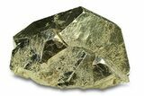 Golden Pyrite Crystal Cluster - Peru #291916-1